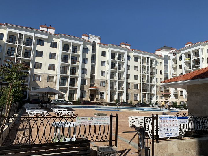 1-к. апартаменты, 52,5 м², 7/7 эт.