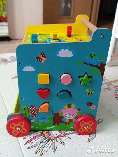 Ходунки каталка бизиборд