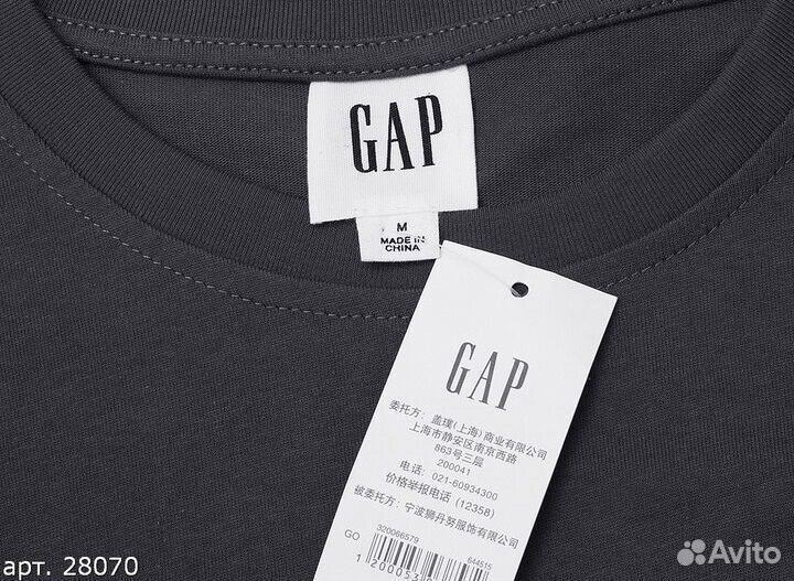 Футболка GAP Серая