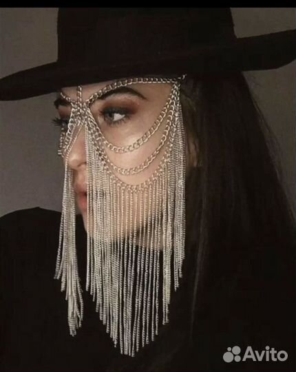 Маска из цепей