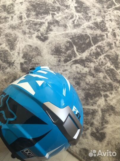 Кроссовый шлем fox