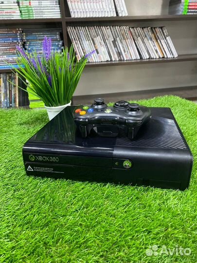 Xbox360e 250gb + 37игр
