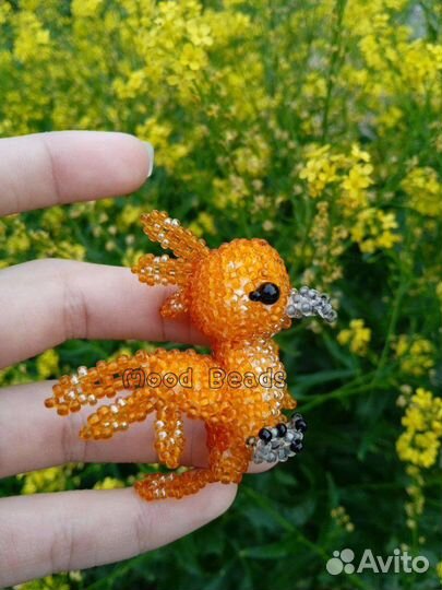 Птица из бисера