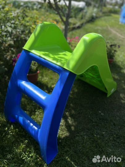 Детская горка пластиковая