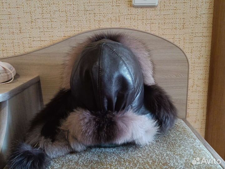 Шапка ушанка женская