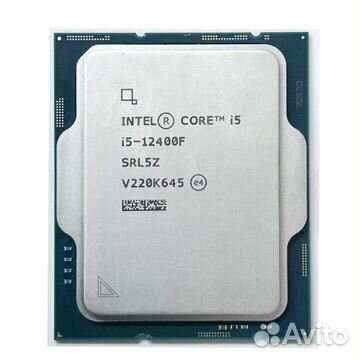 Процессор intel core i5 12400f OEM