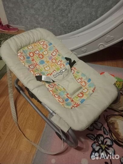 Шезлонг детский babyton