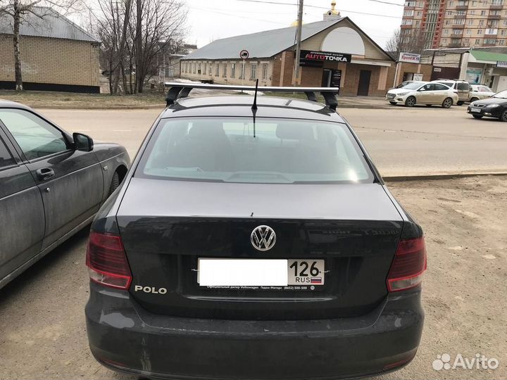 Багажник на крышу volkswagen polo аэро