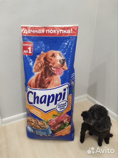Сухой корм для собак Chappi 15 кг