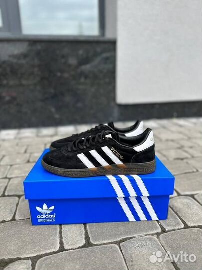 Кроссовки Adidas Handball Spezial Black (36-45)