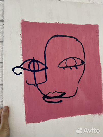 Картина маслом на холсте интерьерная