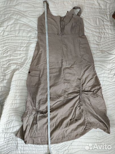 Льняное платье в средневековом стиле 46