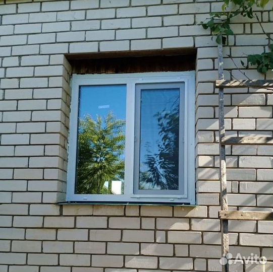 Окно с установкой