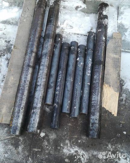 Горячекатаный круг из конструкционной сортовой стали 100, марка 18хгт