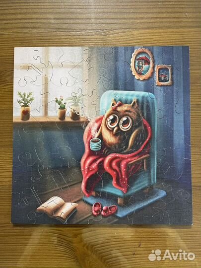 Пазлы детские деревянные