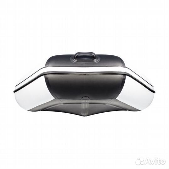 Лодка пвх Аква 2900 Слань-книжка киль светло-серый