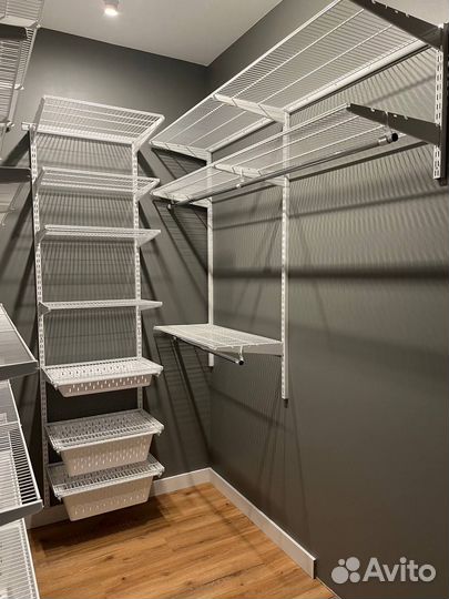 Гардеробные системы хранения металлические Титан