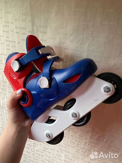 Роликовые коньки+ шлем