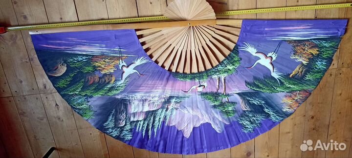 Веер настенный большой