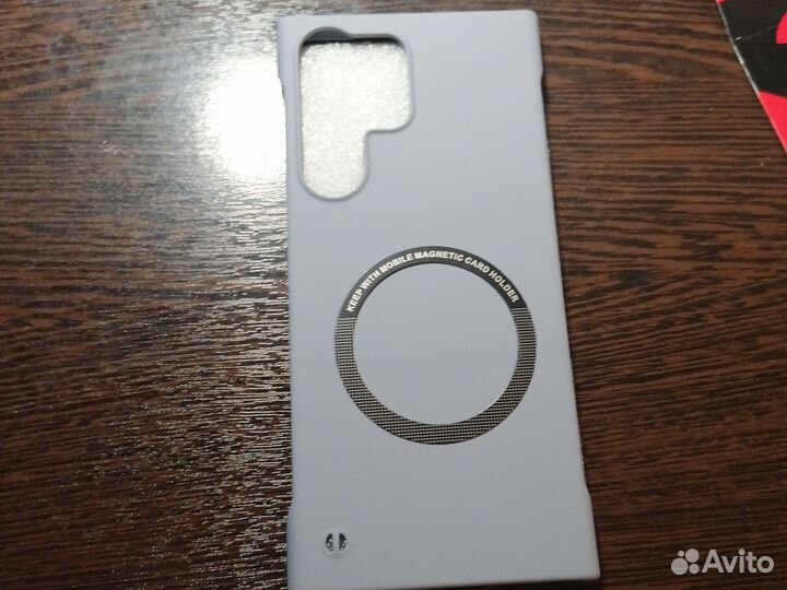 Магнитный чехол Magsafe для samsung s23 Ultra