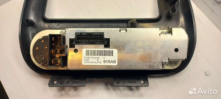 Блок управления отопителем Dodge Caravan