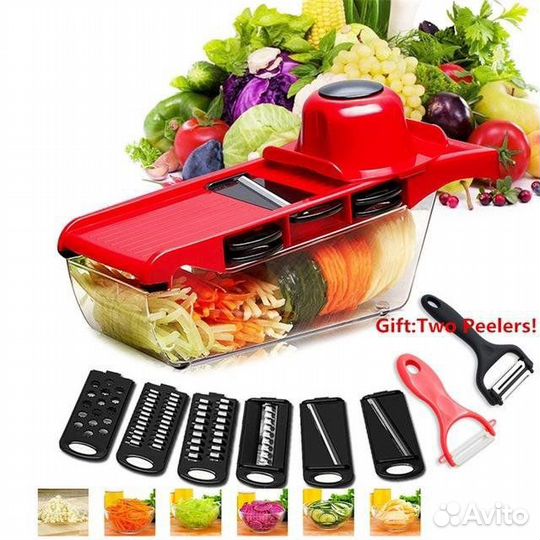 Овощерезка Mandoline Slicer 10 in 1, слайсер