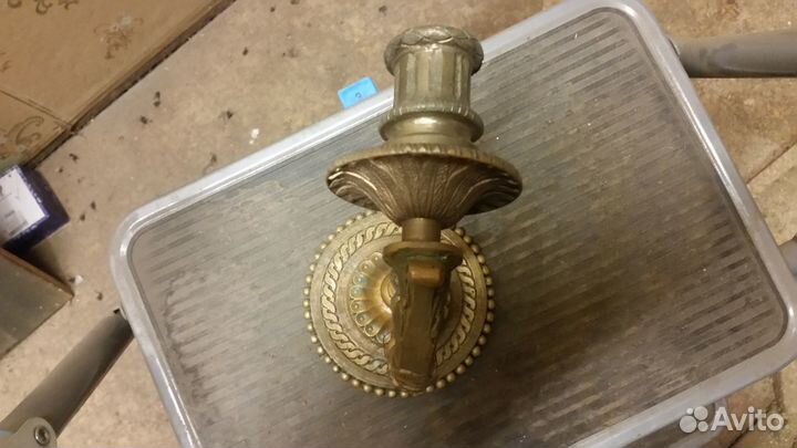Канделябры бронзовые старинные