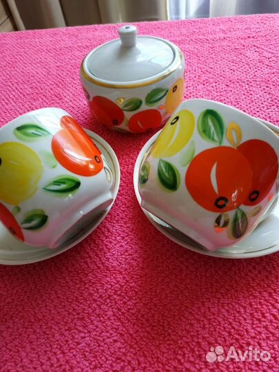 Набор чайной посуды, редкий