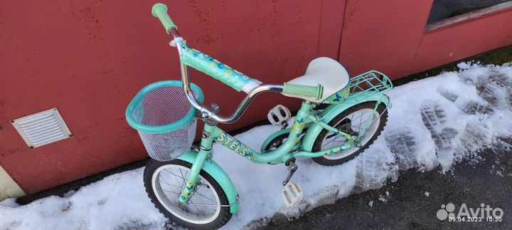 Детский ведосипед stels 14