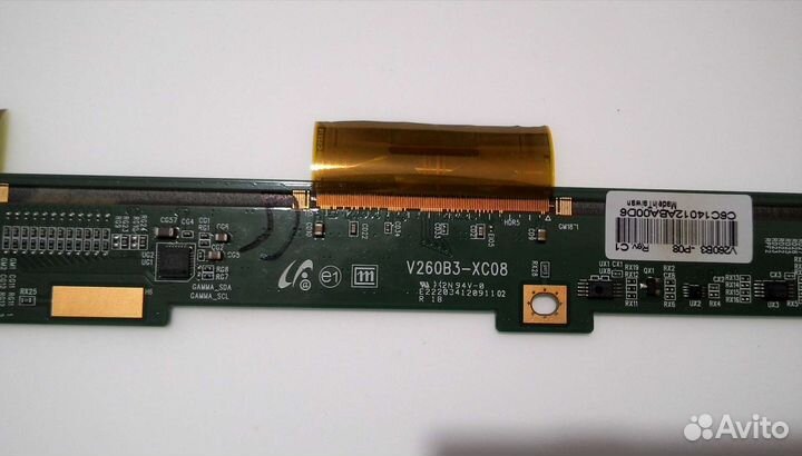 Планка матрицы V260B3-XC08