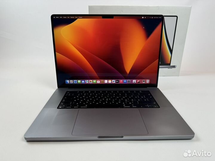 Ростест Macbook Pro 16 M1 Pro 16/512G чек комплект