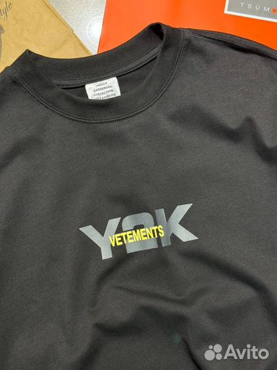 Футболка Vetements Новинка 2024