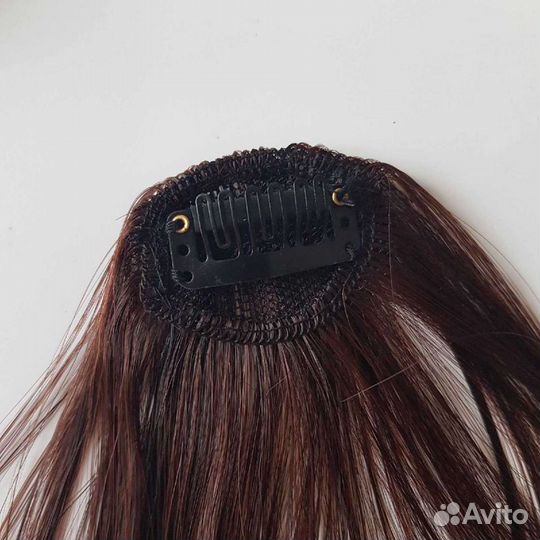 Накладная челка новая