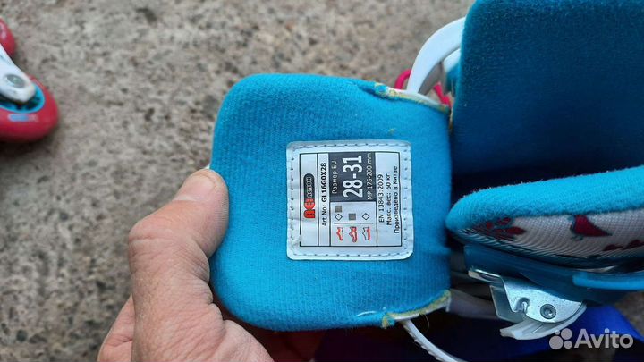 Роликовые коньки детские