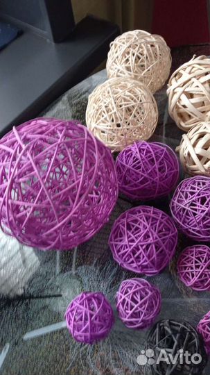 Шары плетённые 26шт