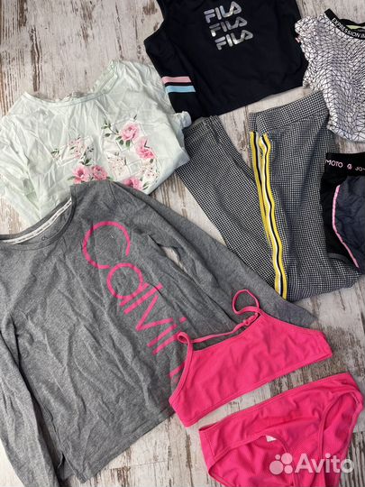 Вещи пакетом на девочку 146-152