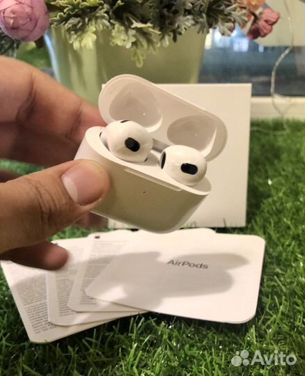 Наушники air pods 3+чехол