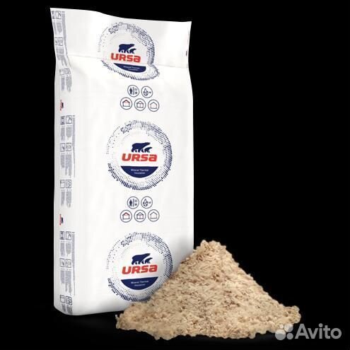 Утепление задувной минватой ursa BW