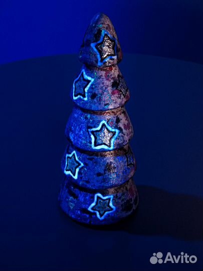 Звёздная интерьерная ёлочка