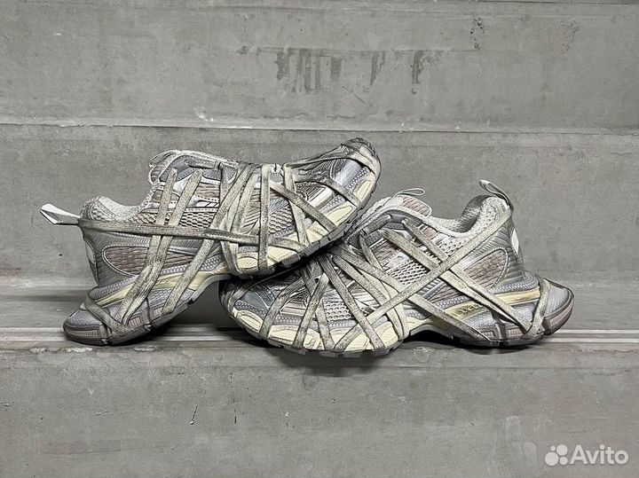 Balenciaga 3XL Extreme Lace Sneaker Light Beige