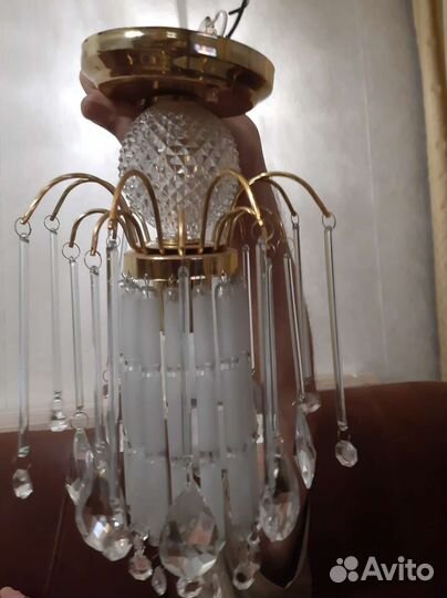 Люстра потолочная бу