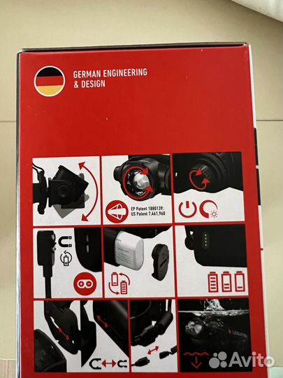 Фонарь led lenser h15