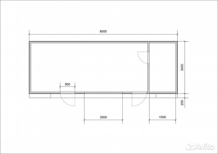 Модульный павильон под шиномонтаж