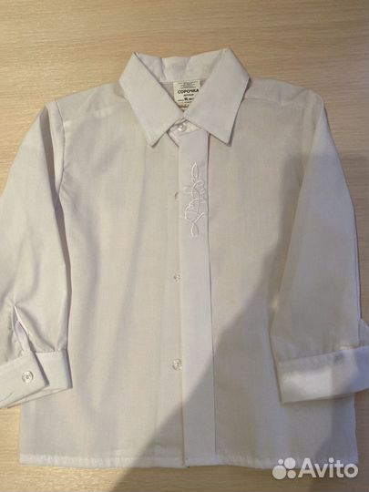 Рубашка белая детская