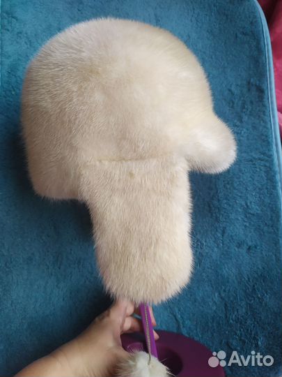 Шапка норковая женская бу
