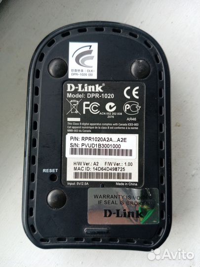 Принт сервер D-Link DPR-1020