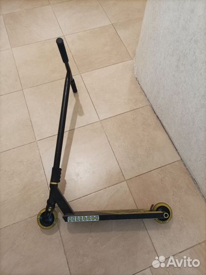 Трюковой самокат Tech team street mama 2023 жёлтый