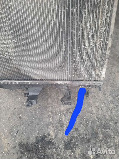 Радиатор на transporter т5 1,9 и 2