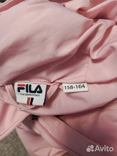 Куртка утепленная для девочек fila до 164 см