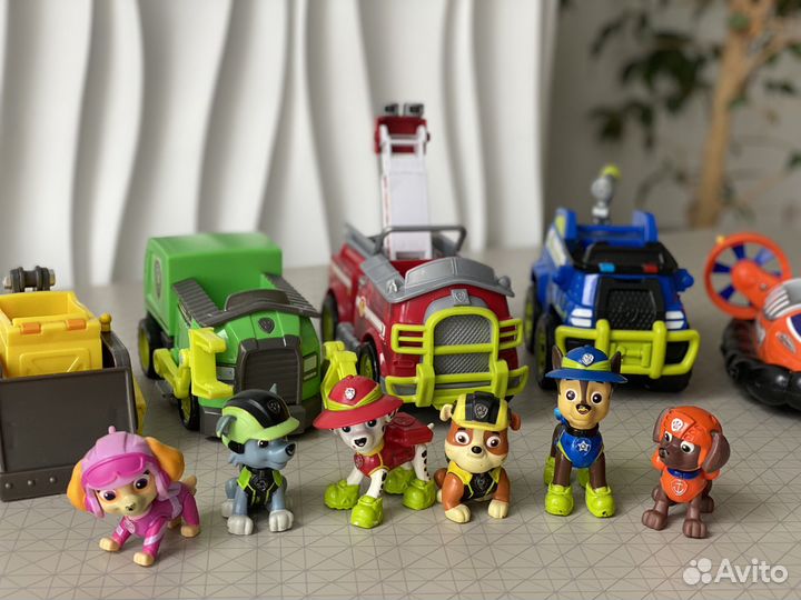 Щенячий патруль оригинал 6 шт
